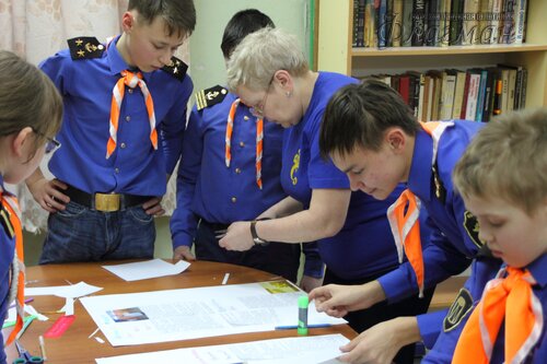 Занятия в отряде 